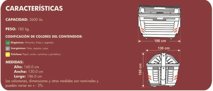 Contenedor Met Lico Contenedores A