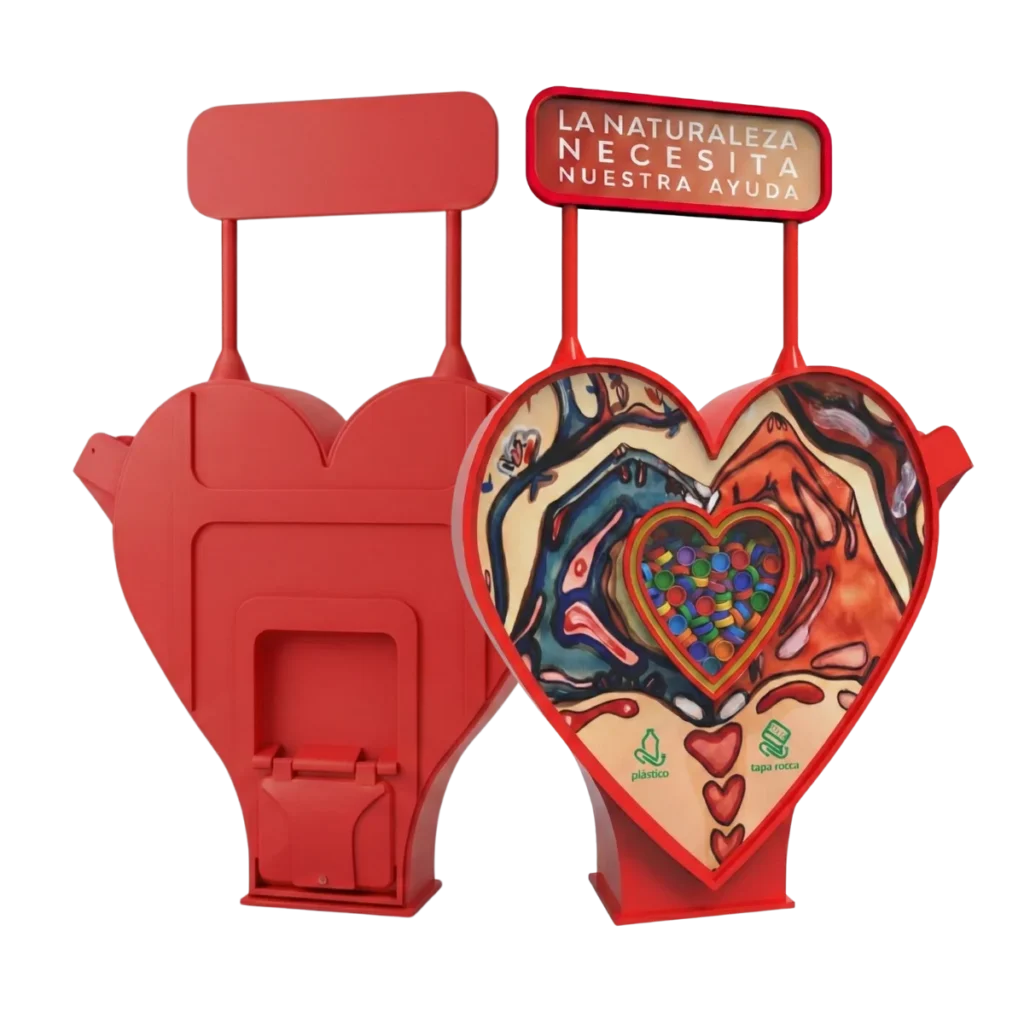 Contenedor para tapitas