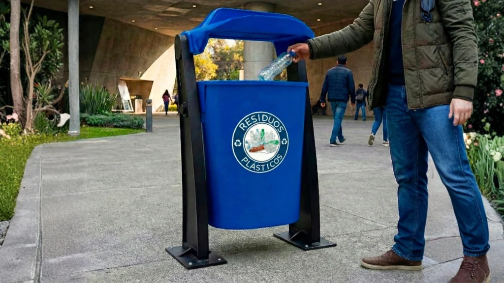 Botes ecológicos para basura