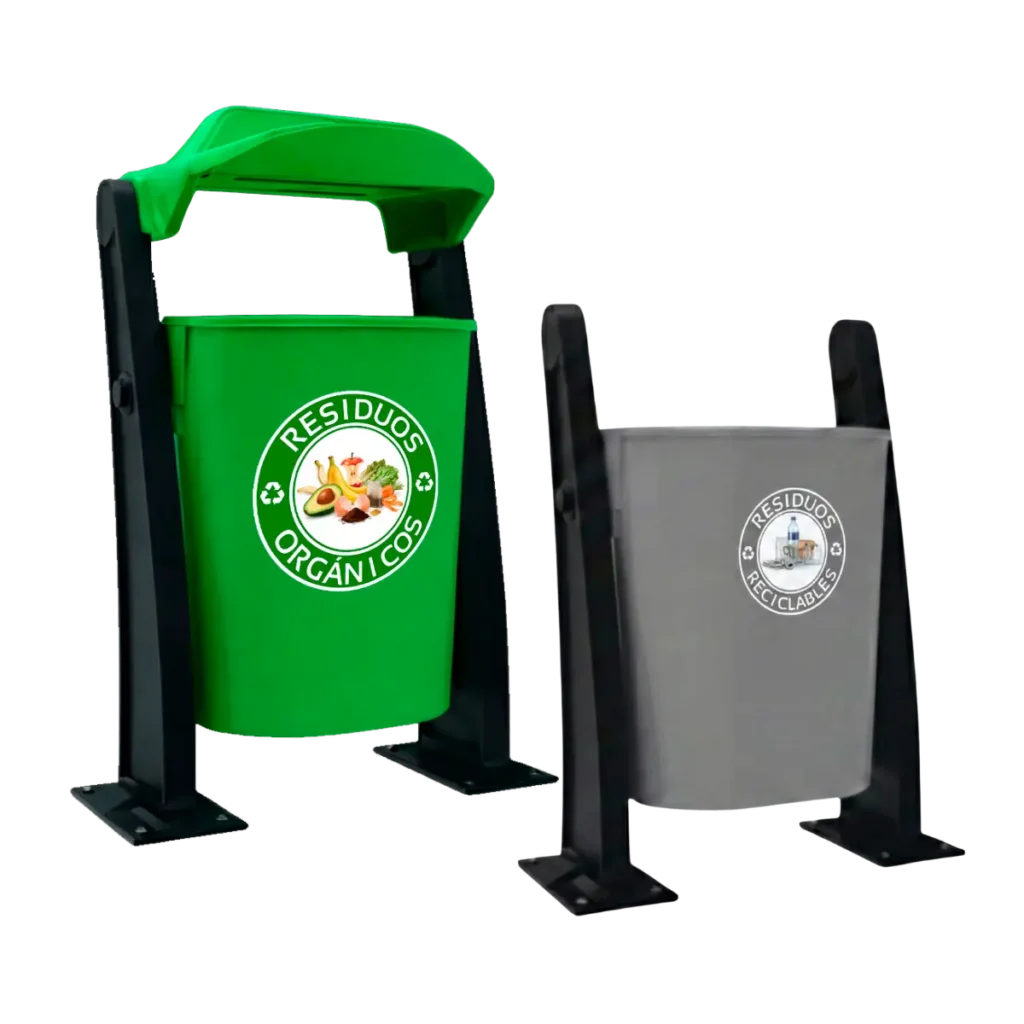 Botes ecológicos para basura