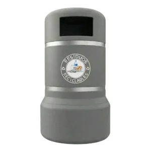 Botes de basura para plazas comerciales