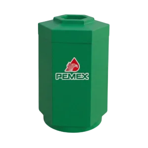 Botes de basura para gasolineras