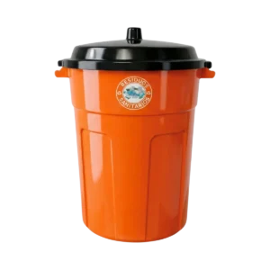 Botes de plástico con tapa grande