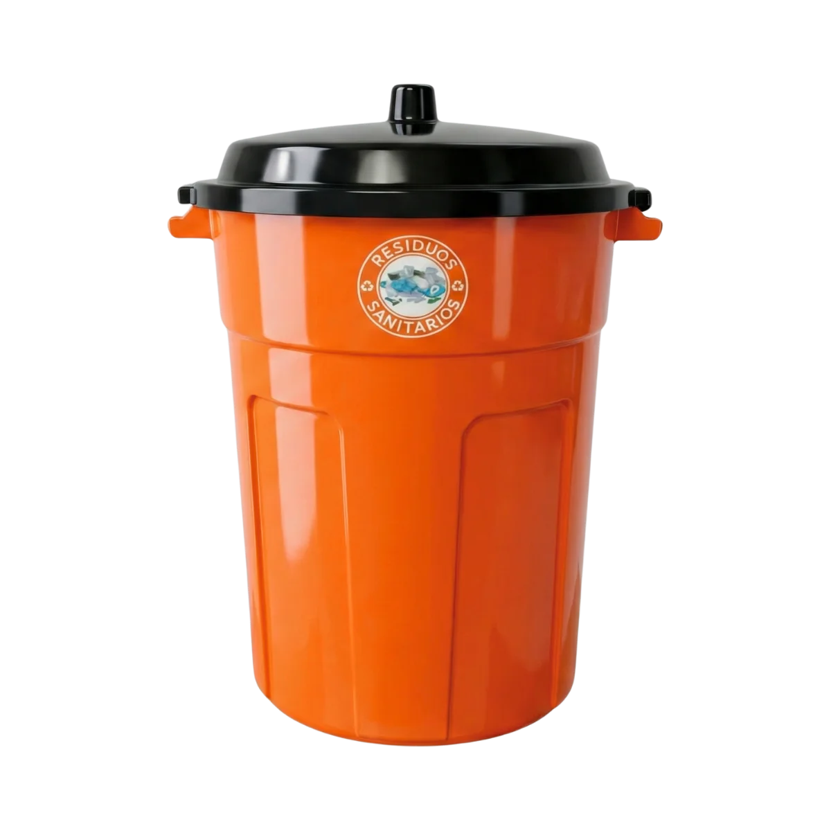 Botes de plástico con tapa grande