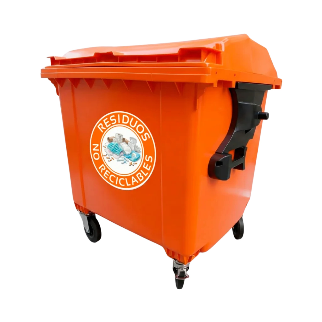 Contenedores de basura grandes