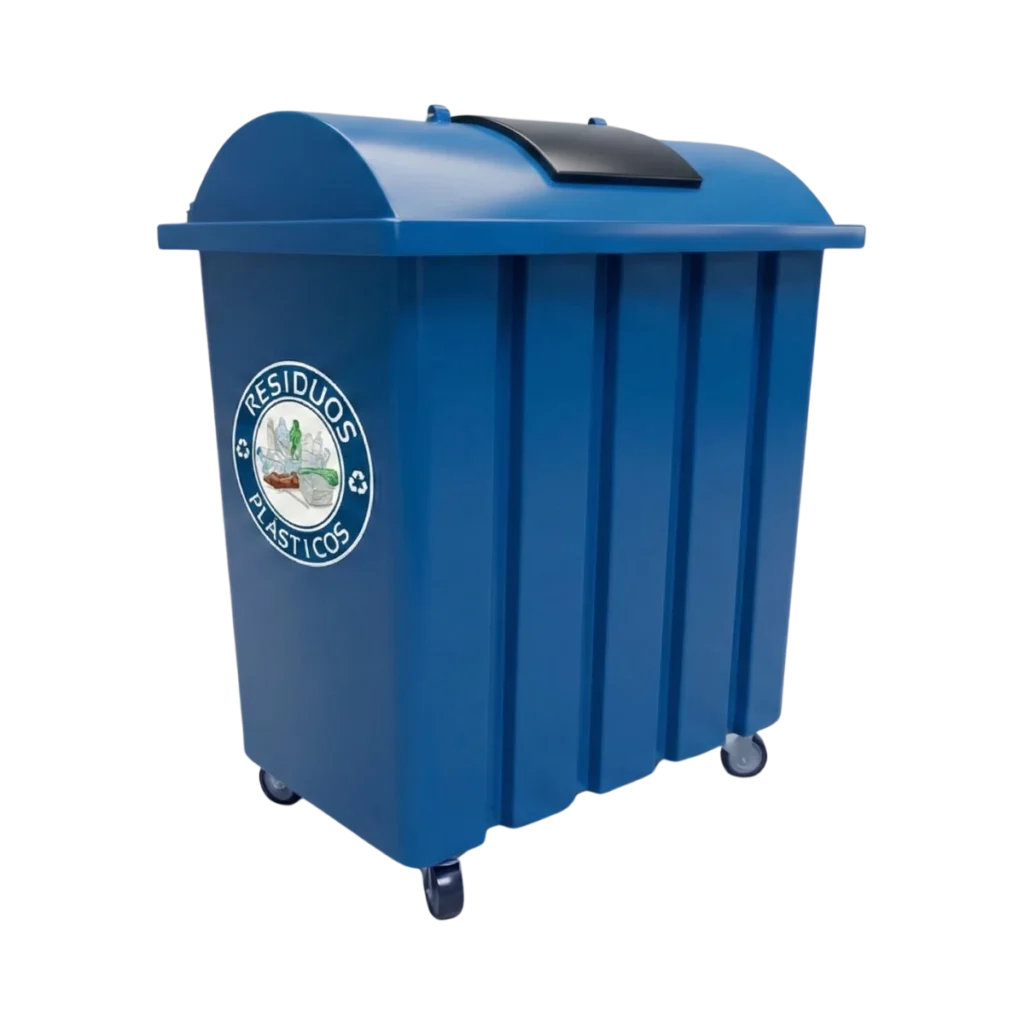 Contenedores de basura urbanos