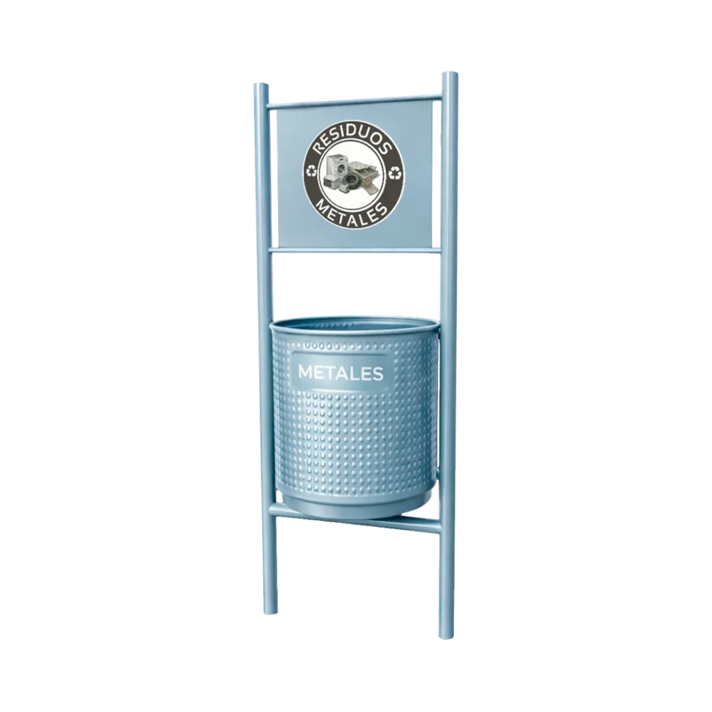 Botes de basura parques