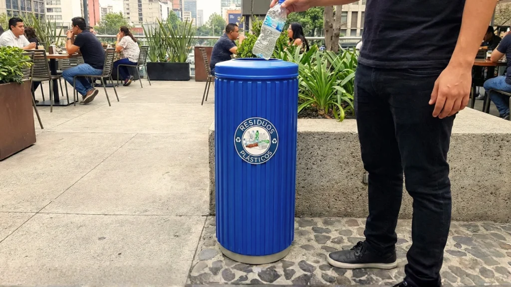 PAPELERA ORNAMENTAL 50