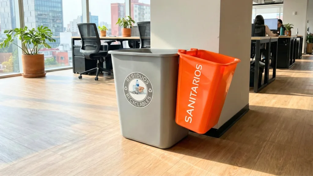 Botes de basura de plástico económicos