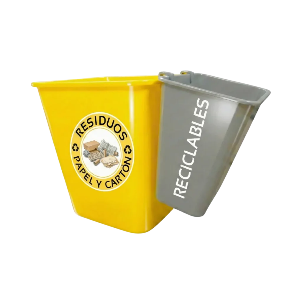 Botes de basura de plástico económicos