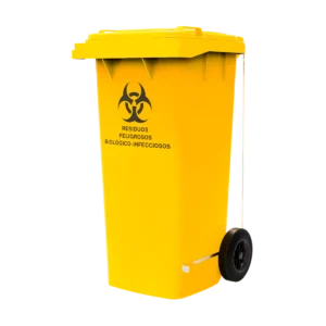 Contenedor amarillo RPBI
