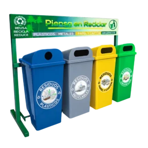 ESTACION DE RECICLAJE ECOL-560-RT1