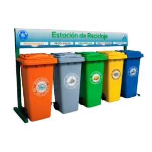 ESTACIÓN DE RECICLAJE ECOL-600-HD1