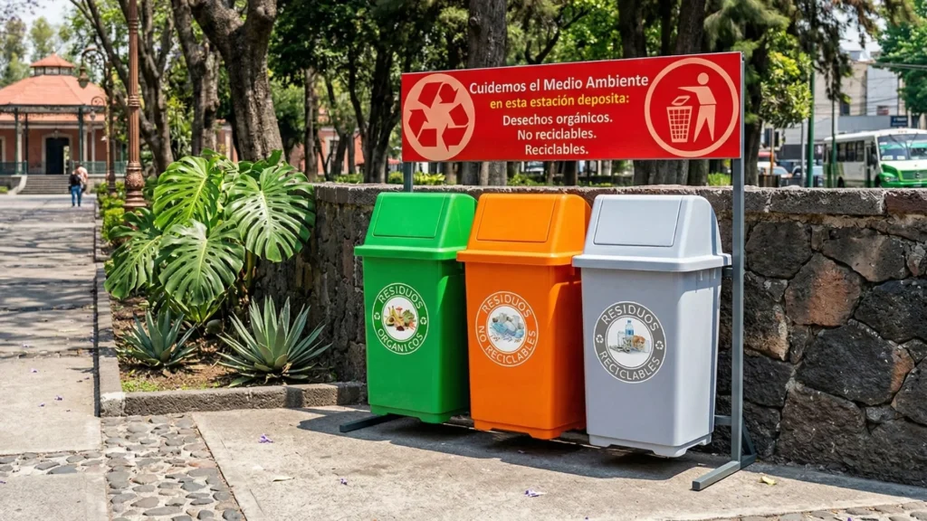 ESTACIÓN DE RECICLAJE ECOL-270-HD3