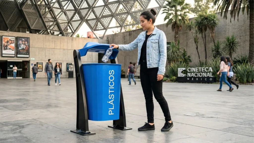 Botes ecológicos para basura