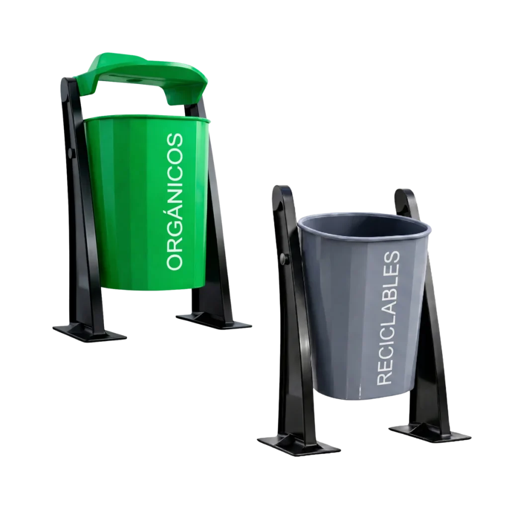 Botes ecológicos para basura