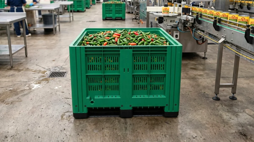 Bins plásticos