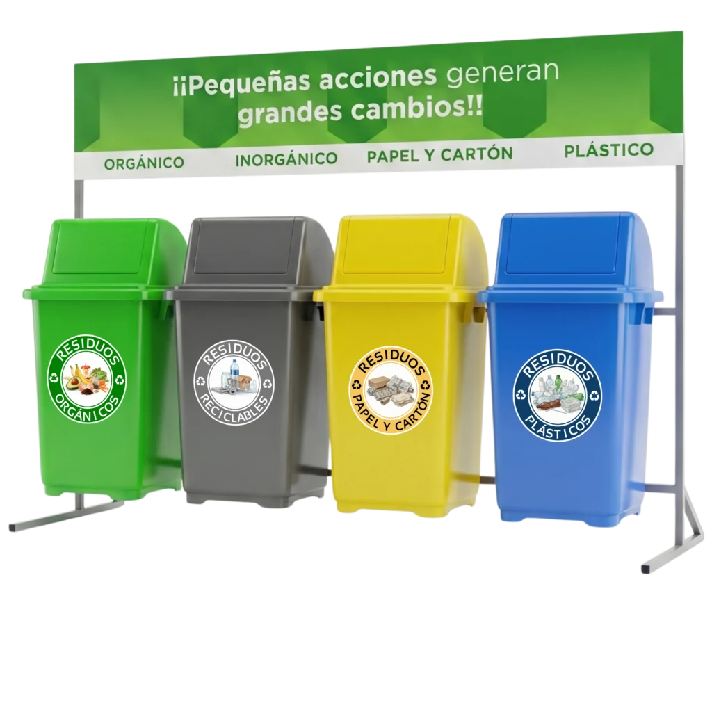 Estación de Reciclaje ECOL-360-HD4