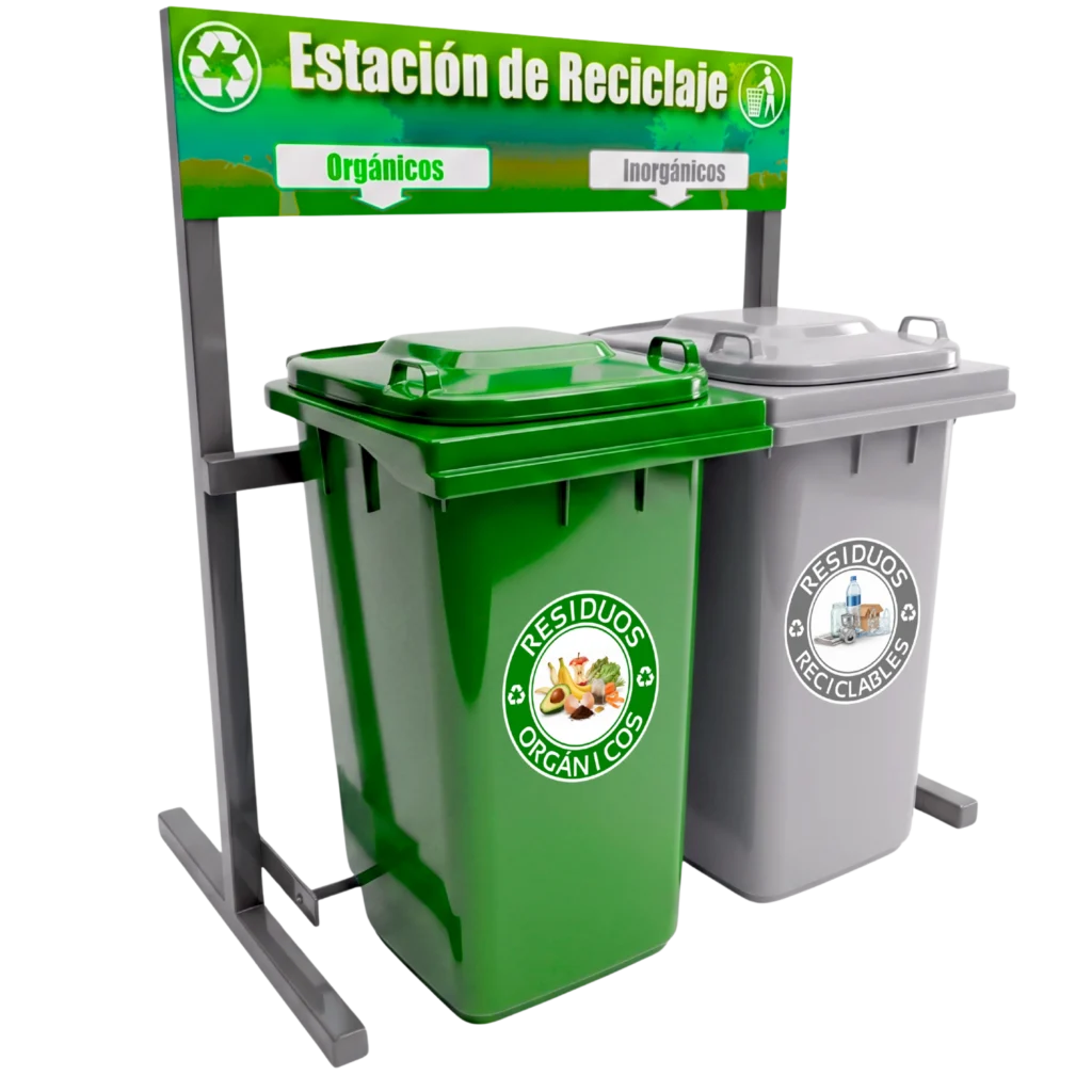 Estación de reciclaje ECOL-480-HDG1