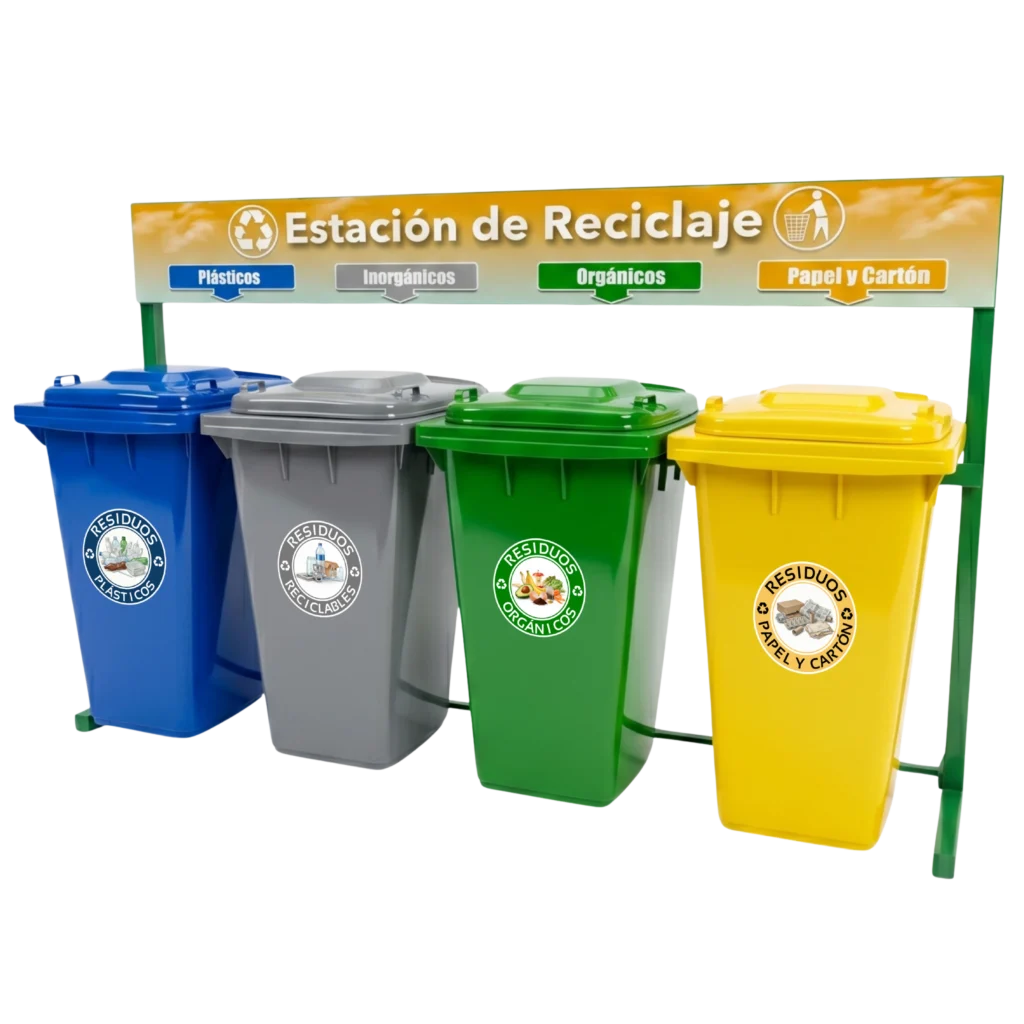 ESTACION DE RECICLAJE ECOL-960-HDG1