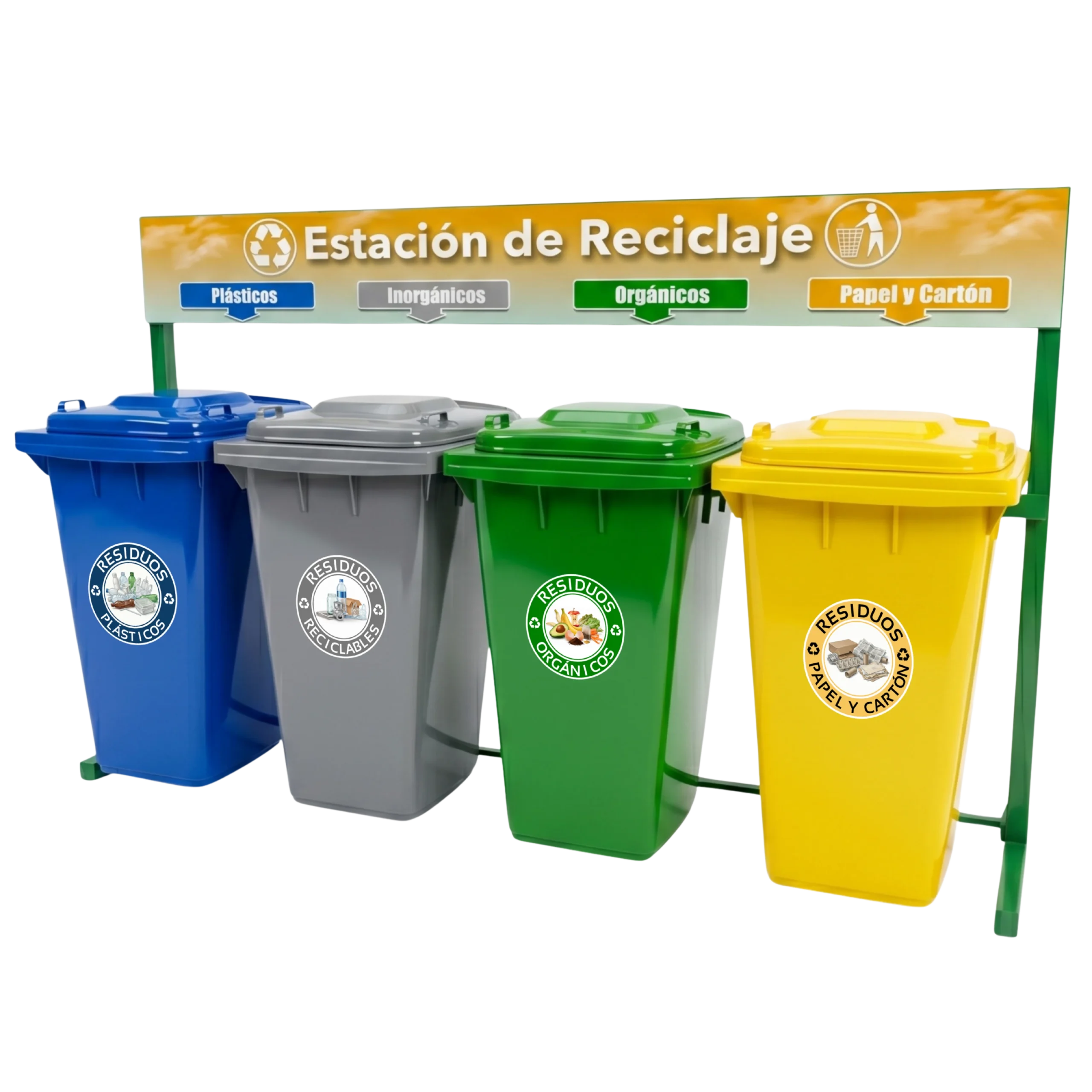 ESTACION DE RECICLAJE ECOL-960-HDG1