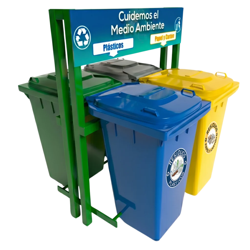 ESTACIÓN DE RECICLAJE ECOL-960-HDG2