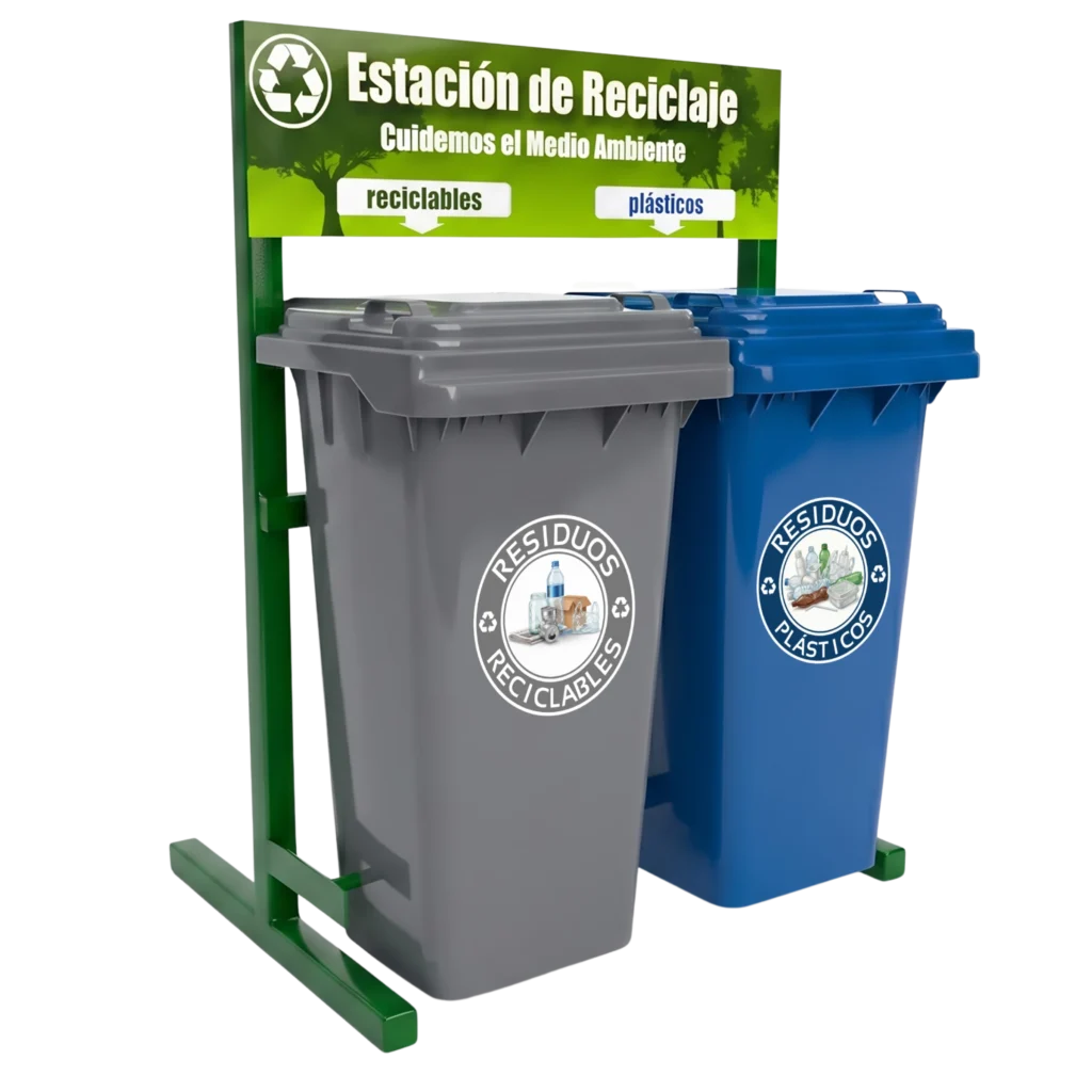 Estación de reciclaje ECOL-240-HD1