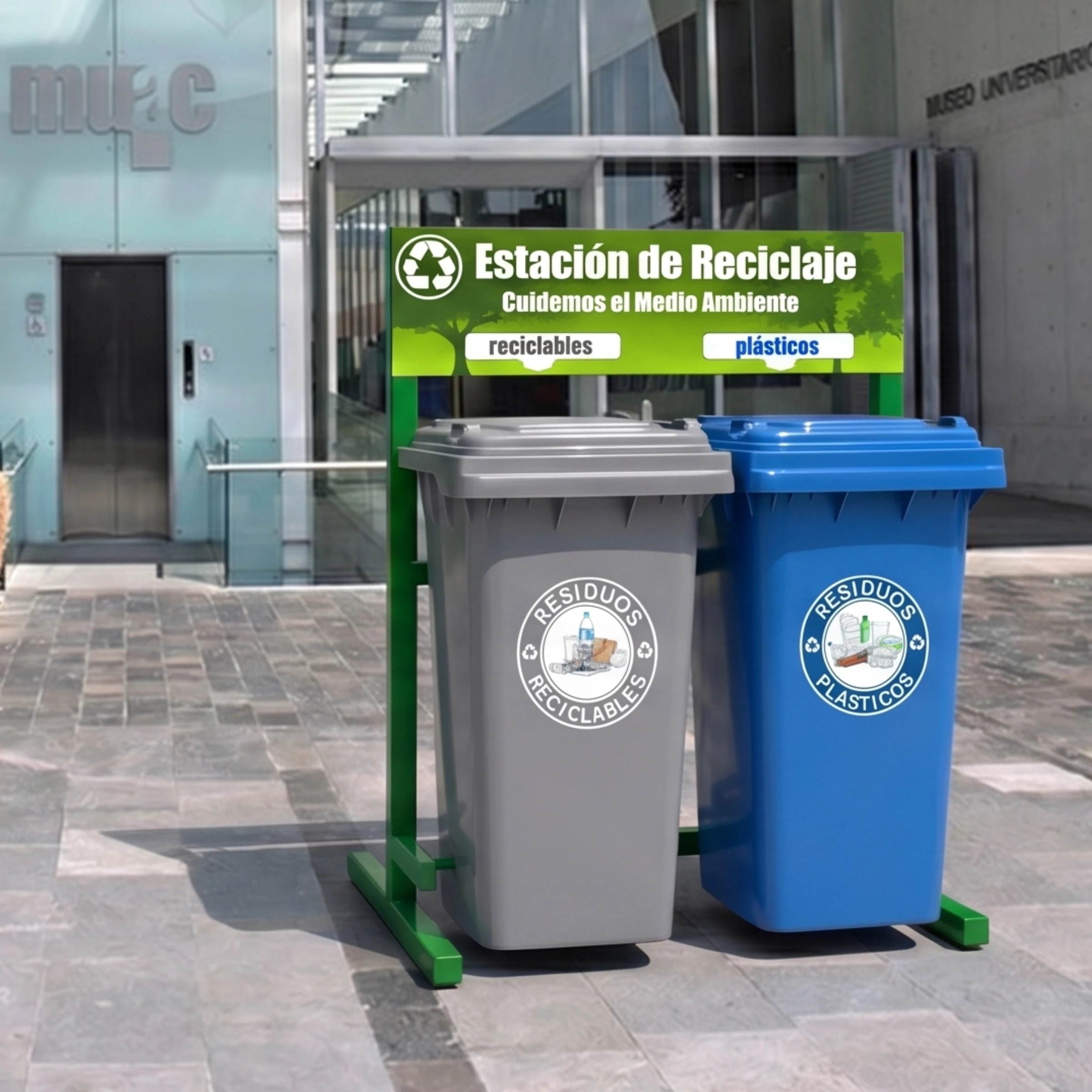 Estación de reciclaje ECOL-240-HD1