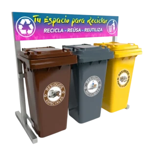 Botes de separación de basura