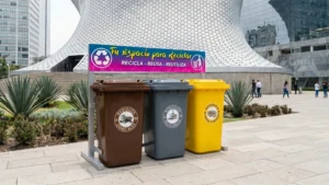 Botes de separación de basura