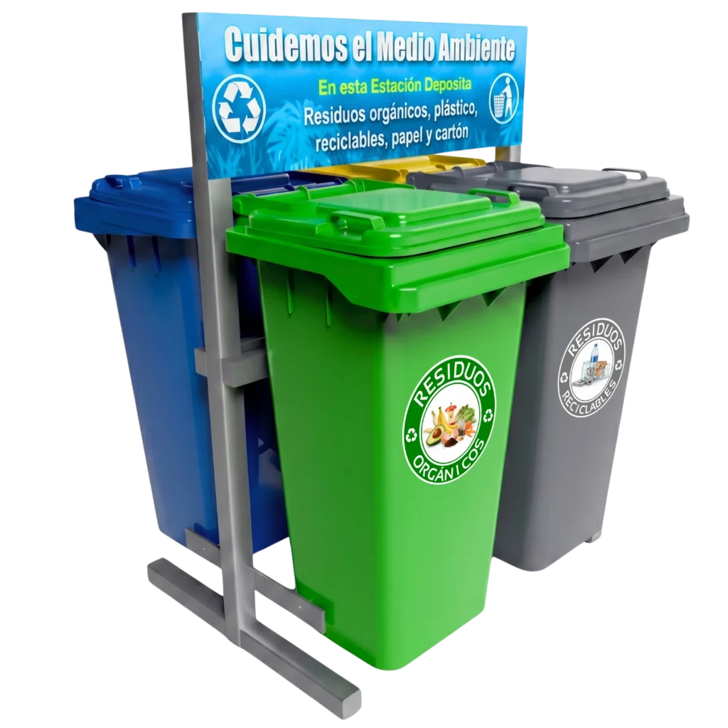 Estación de reciclaje ECOL-480-HD2
