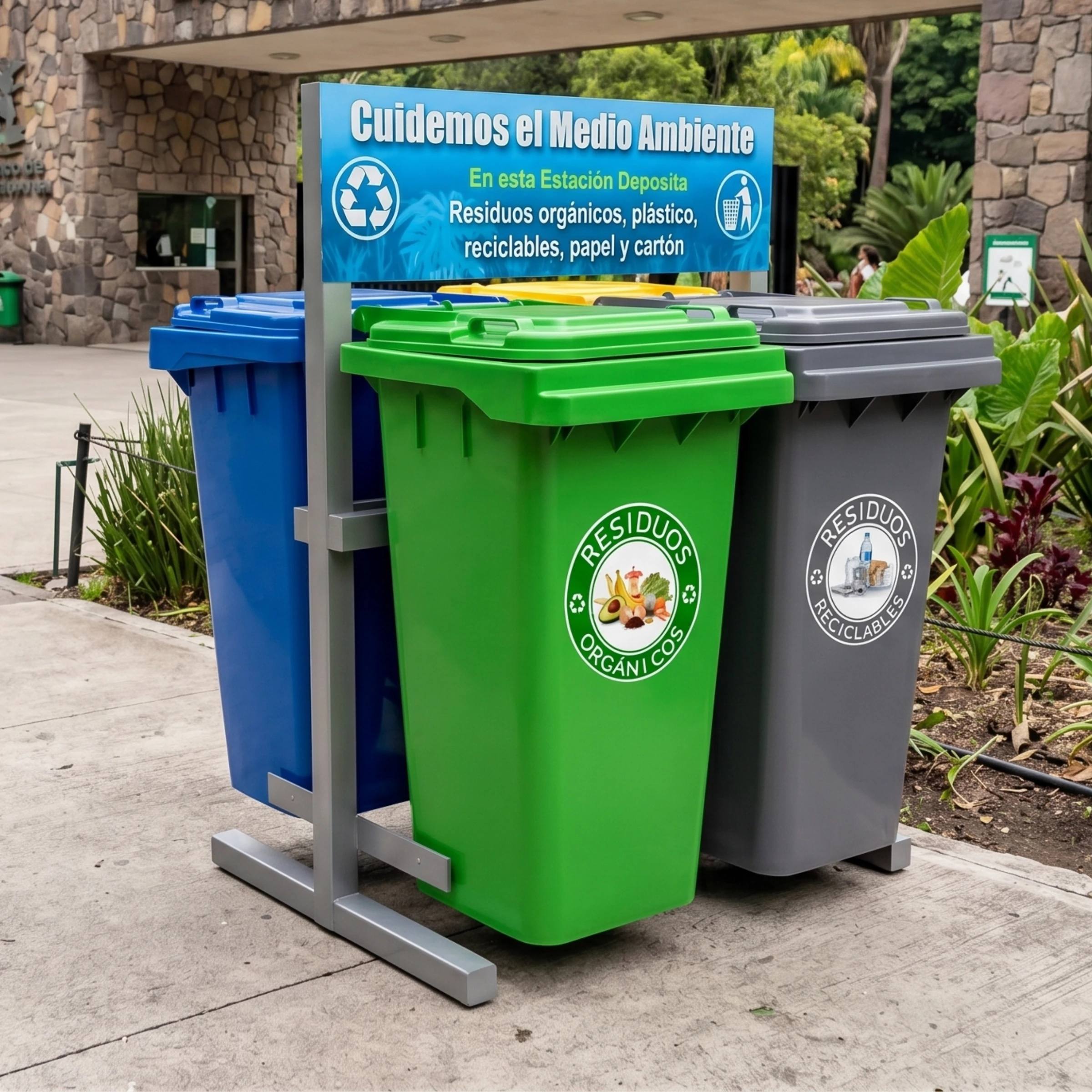 Estación de reciclaje ECOL-480-HD2 - Imagen 2