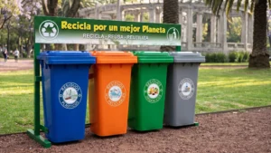 Contenedores para separación de residuos