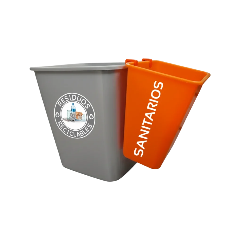 Botes de basura de plástico económicos