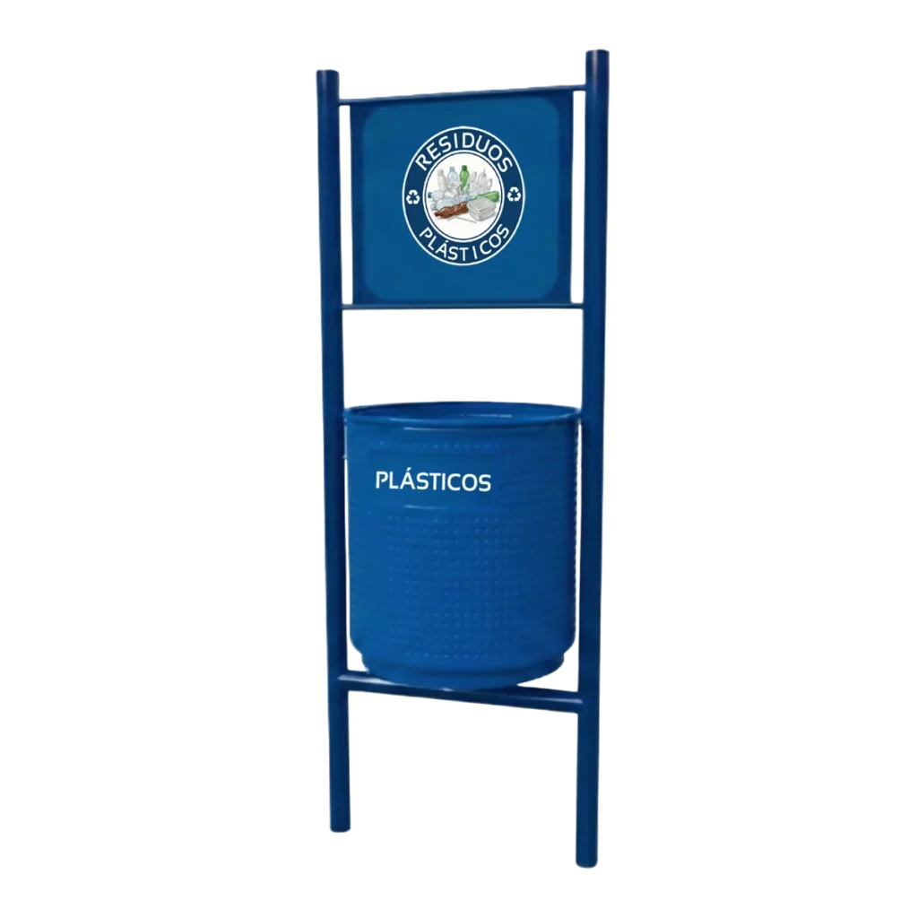 Botes de basura parques