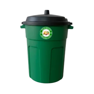 Botes de plástico con tapa grande