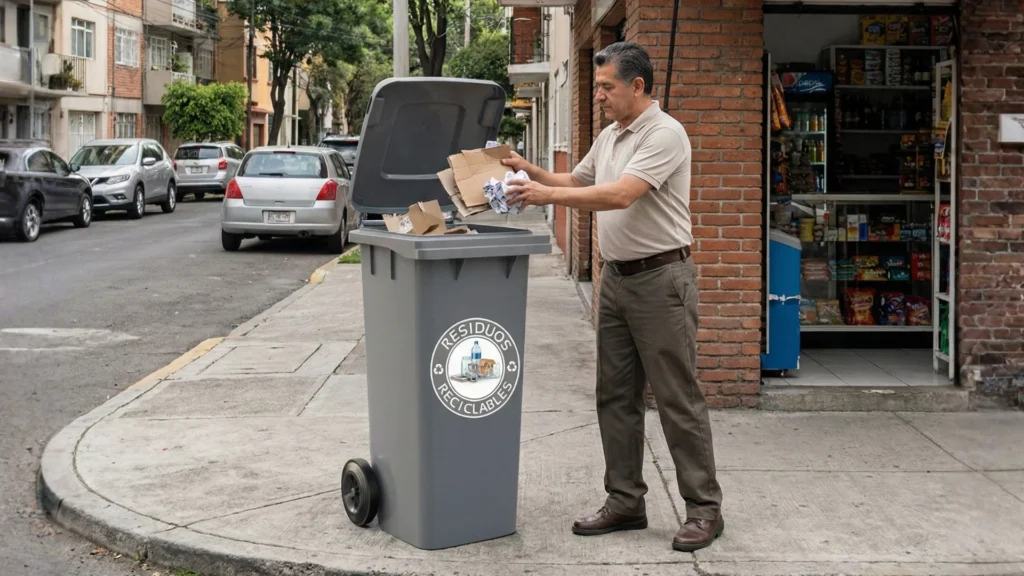Contenedores móviles para residuos