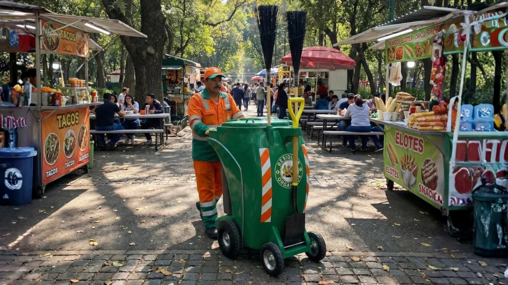 Carro de limpieza vial