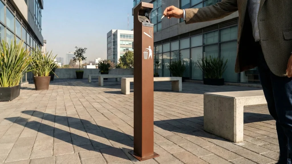 Ceniceros para exterior