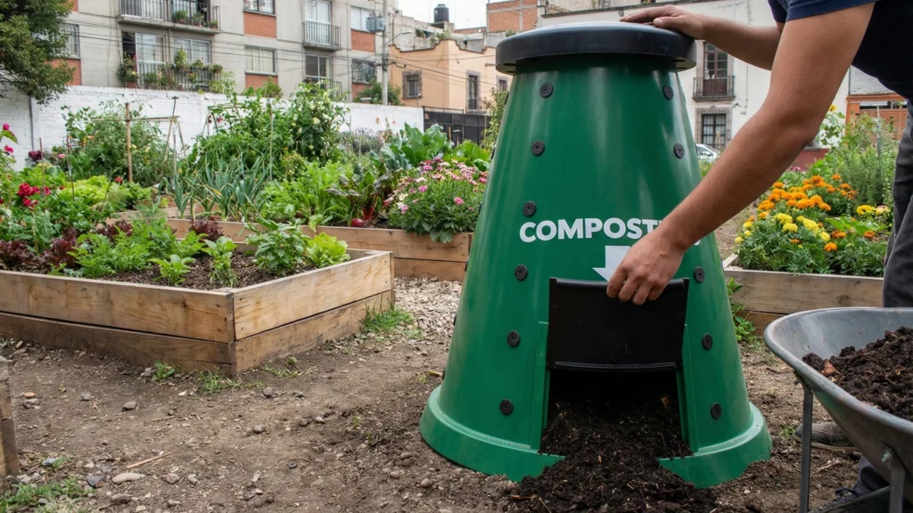 Contenedor Compostero