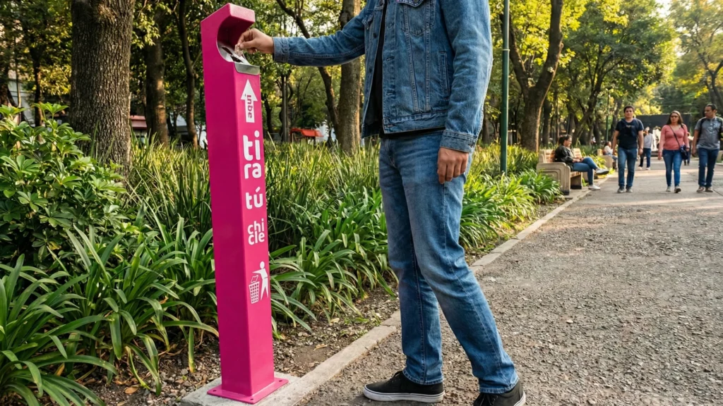 Contenedor para chicles