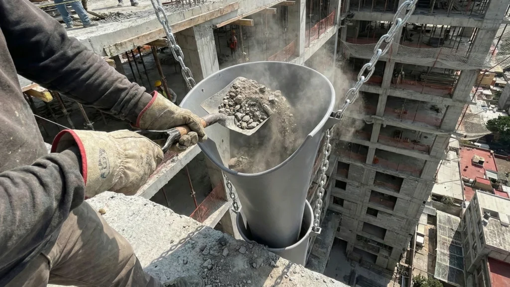 Receptor Descarga Escombros