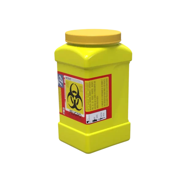 rpbi png - recipiente hermético amarillo