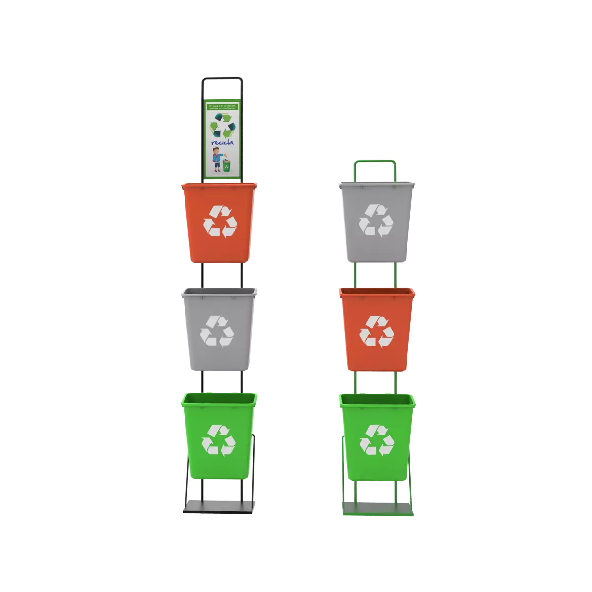 Qué tipos de contenedores de reciclaje existen? ♻️