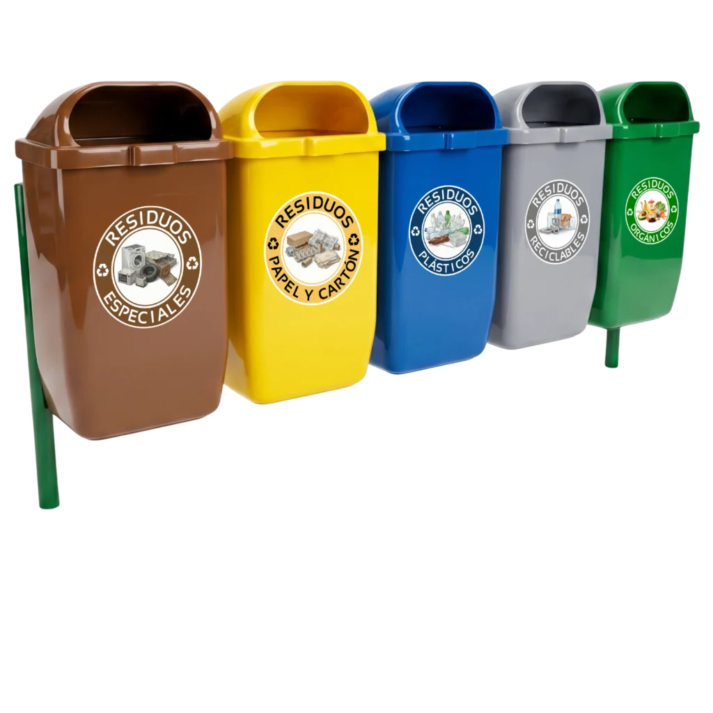 Estación de reciclaje europa-250-HDG1