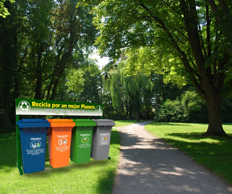 Estaciones de reciclajes Estaciones para reciclar El uso de las 3R