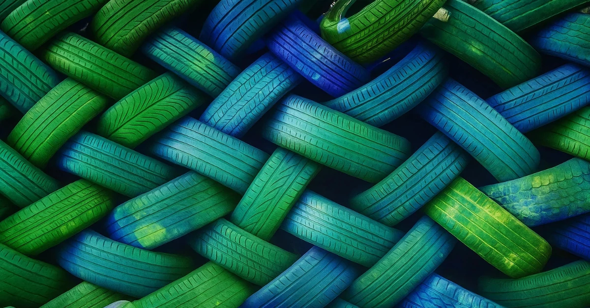 Pirolisis de caucho (o de neumáticos) Desvulcanización de llantas Reciclaje químico de caucho Asfalto de goma (o carreteras de caucho) Materiales de construcción con caucho reciclado Suelas de calzado con neumáticos reciclados Llantatón 2025 (y recolección de llantas) Llantas con materiales reciclados (en neumáticos nuevos) Empresas de reciclaje de llantas cerca de mí Barreras antirruido de caucho