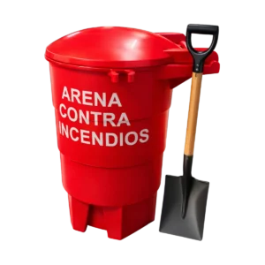 Contenedor de Arena para Incendios
