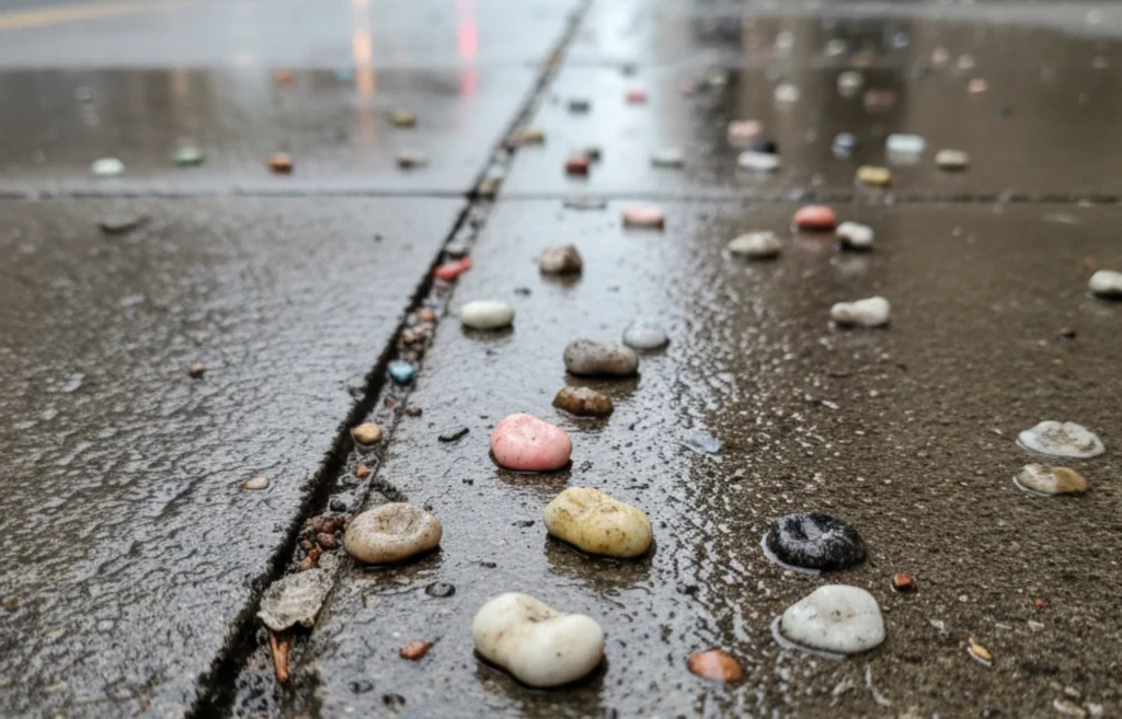 Tirar chicles genera contaminación 