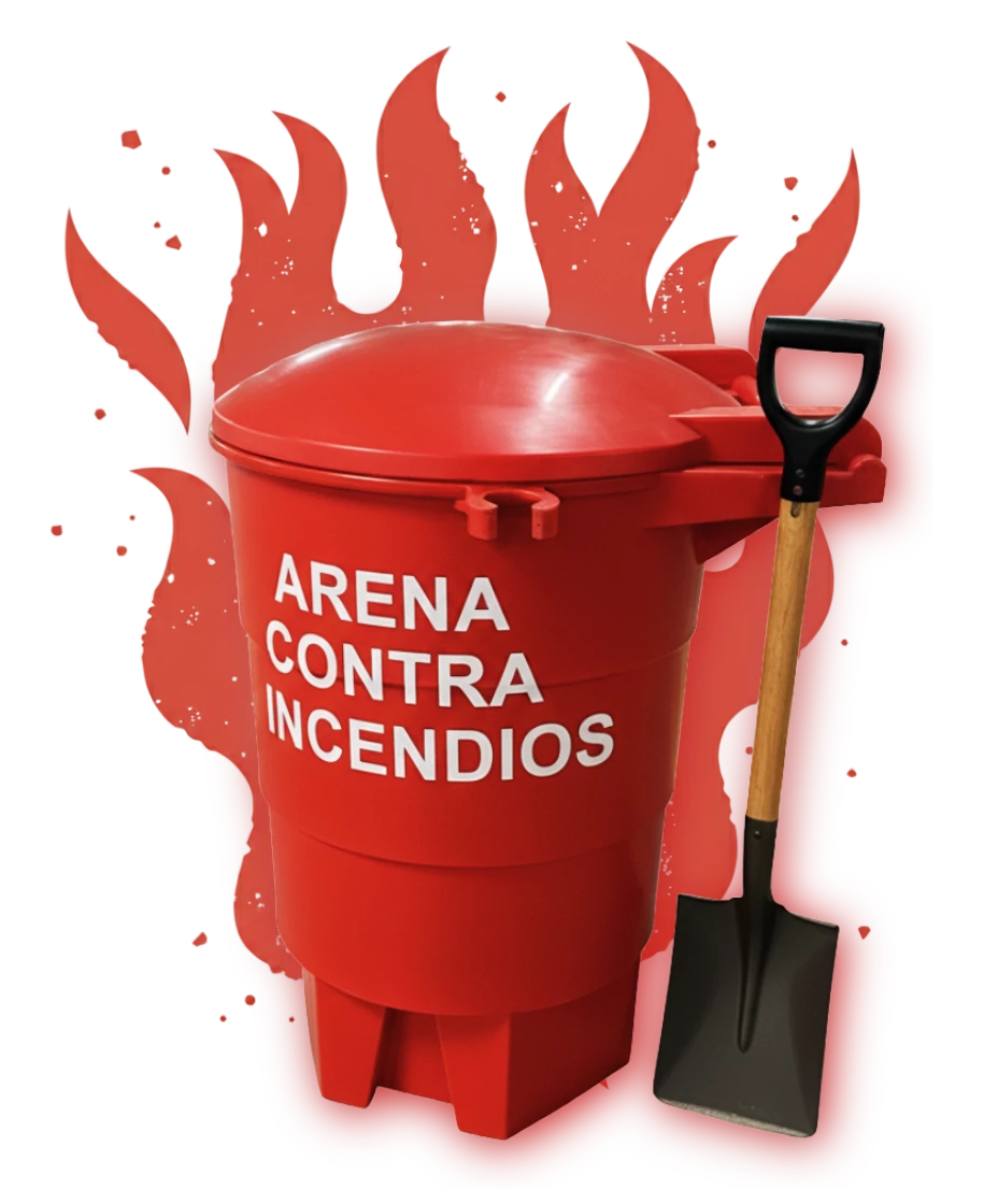 Contenedor de arena contra incendios Arena contra incendios Contenedor de arena para combatir incendios Combatir incendios